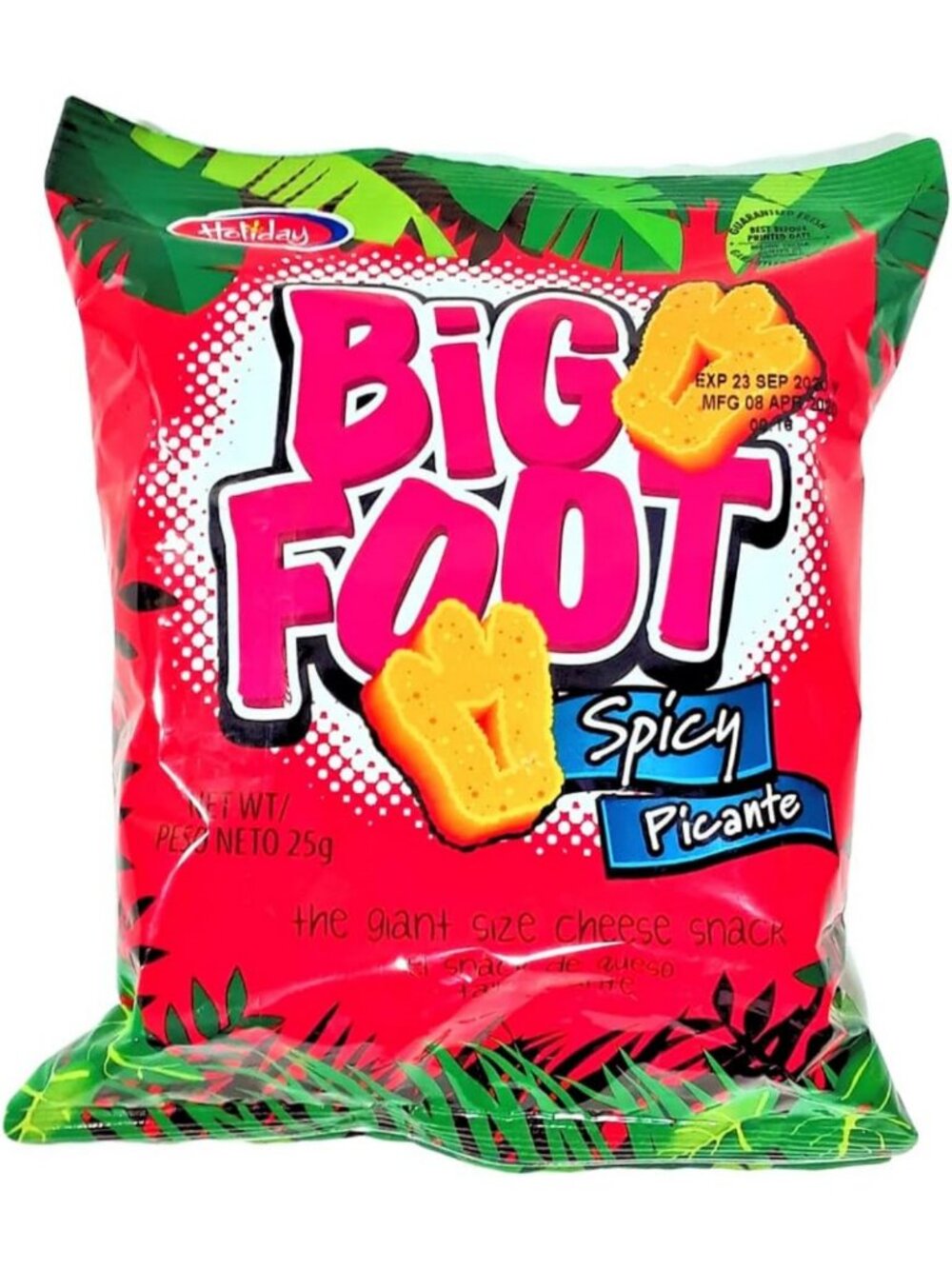 Spicy Crunchy Corn Puffs - Giant Cheese Snack for Parties, 12 Pack, 0.8 oz Bags